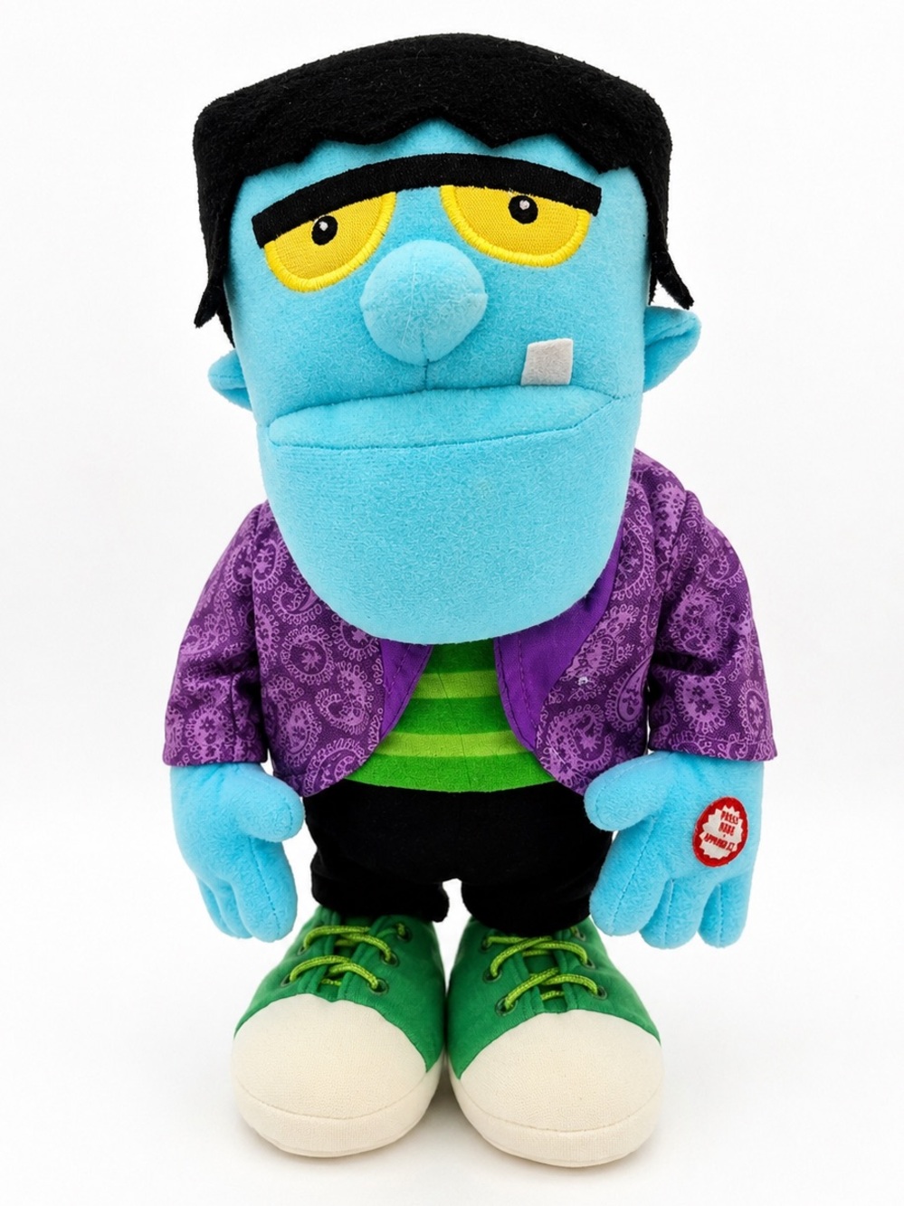 Hallmark Animated Talking Frankenstein Plush Halloween Decor – Tested & Working